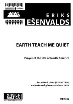 Earth Teach Me Quiet 
