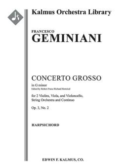 Concerto Grosso in G minor, Op. 3, No. 2 