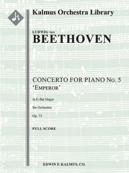 Piano Concerto No 5 in Eb Op 73 