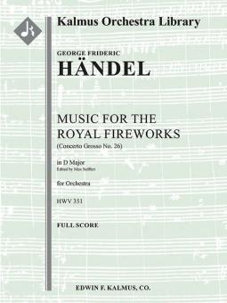 Music for the Royal Fireworks 