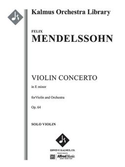 Concerto for Violin E min Op 64 