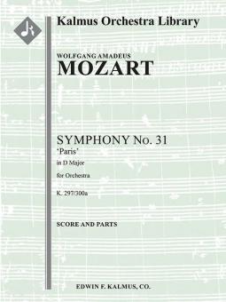 Symphony No. 31 in D, K. 297/300a 'Paris Symphony' 