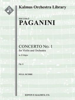 Violin Concerto No.1 in D, Op 6 