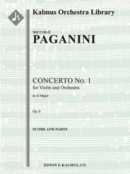 Violin Concerto No 1 in D, Op 6 