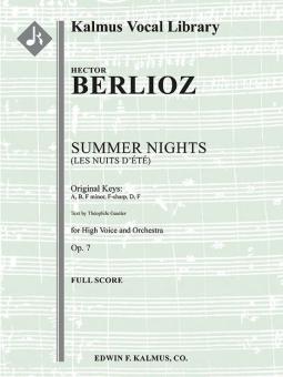 Les Nuits d'été (Summer Nights), Op. 7 