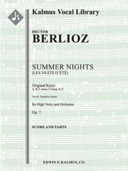 Les Nuits d'été (Summer Nights), Op. 7 