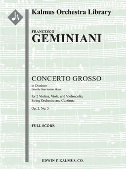 Concerto Grosso in D minor, Op. 2, No. 5 
