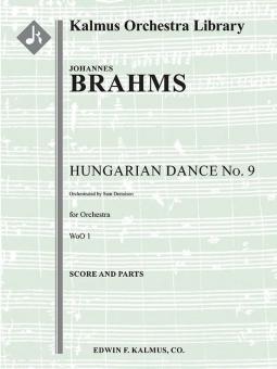 Hungarian Dance No. 9, , WoO 1 