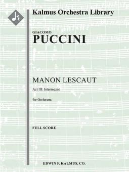 Manon Lescaut: Act III: Intermezzo 