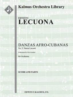 Danzas Afro-Cubanas, No. 5: Danza Lucumi 