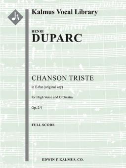 Chanson Triste 