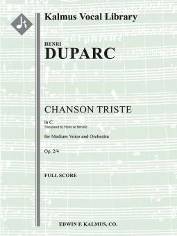 Chanson Triste 