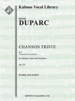 Chanson Triste 