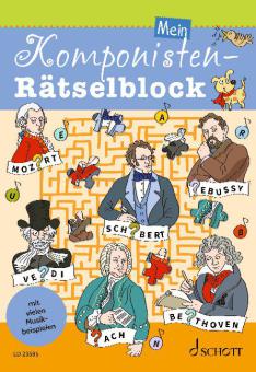 Mein Komponisten-Rätselblock 