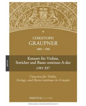 Concerto in A major (GWV 337) 