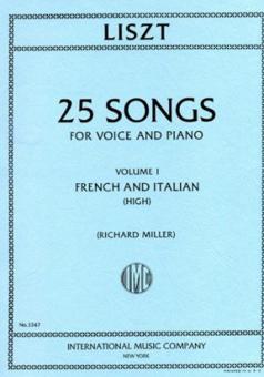 Lieder 1 für hohe Stimme 