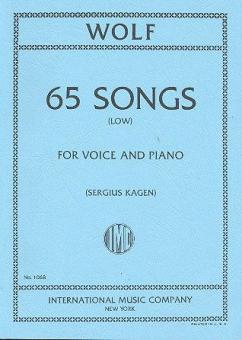 65 Lieder für tiefe Stimme 
