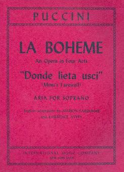 Donde Lieta Usci (Mimi's Farewell) 