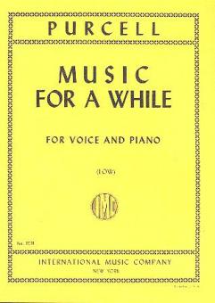 Music for A While (Low Version in F) 