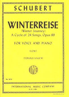 Die Winterreise für tiefe Stimme 