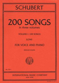 Lieder 1 für tiefe Stimme 