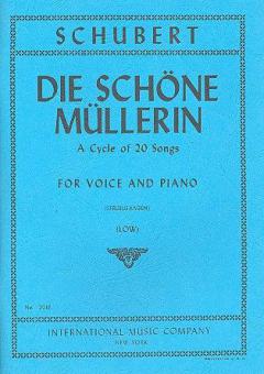 Die schöne Müllerin op. 25 für tiefe Stimme 