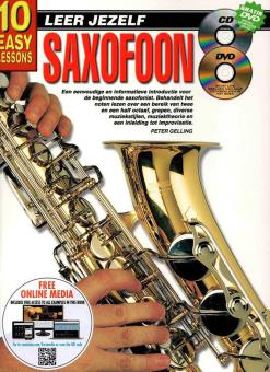 10 Easy Lessons Leer Jezelf Saxophone 