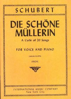 Die schöne Müllerin op. 25 für hohe Stimme 