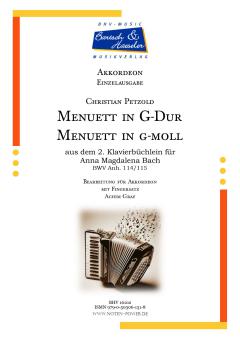 Menuett in G-Dur und g-moll 