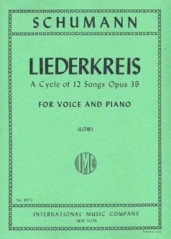 Liederkreis op. 39 für tiefe Stimme 