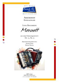 Menuett - Op. 13, Nr. 5 