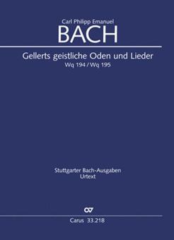 C.P.E. Bach: Geistliche Oden und Lieder [Gellert] Download