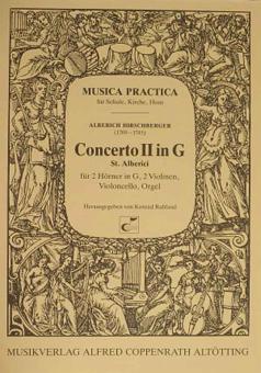 Concerto II in G (St. Alberici) Download