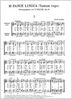 16 Pange lingua (tantum ergo) Download