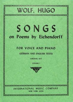 20 Songs On Poems by Eichendorff Vol. 1 