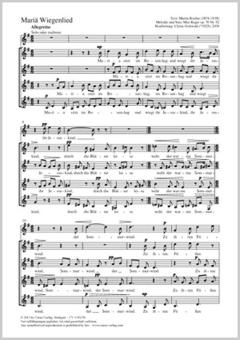 Mariä Wiegenlied Download