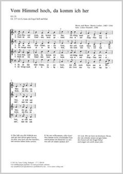 Vom Himmel hoch, da komm ich her Download