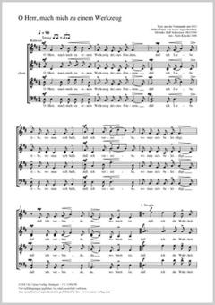O Herr, mach mich zu einem Werkzeug Download