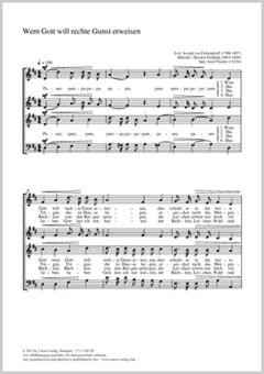 Wem Gott will rechte Gunst erweisen Download