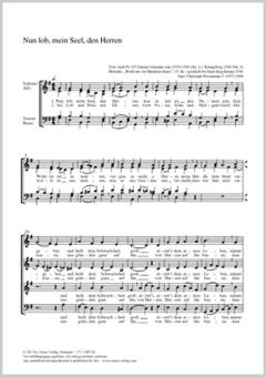 Nun lobt, mein Seel, den Herren Download