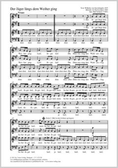 Der Jäger längs dem Weiher ging Download