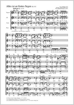 Alles ist an Gottes Segen Download