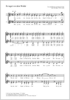 Es taget vor dem Walde Download