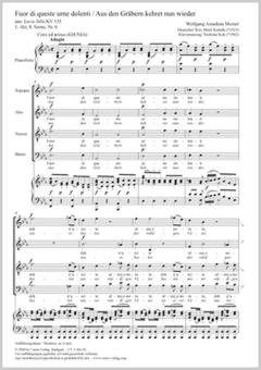 Fuor di queste urne dolenti (Aus den Gräbern kehret nun wieder) Download