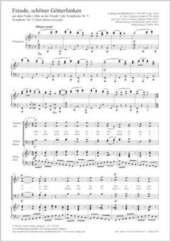 Freude, schöner Götterfunken Download
