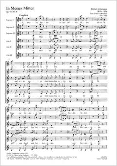 In Meeres Mitten op. 91/6 Download