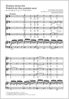 Wahrlich der Herr gedenket unser Download