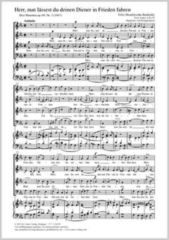Herr, nun lässest du deinen Diener in Frieden fahren Download
