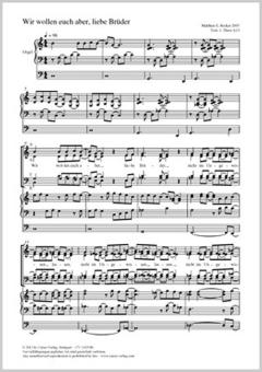 Wir wollen euch aber, liebe Brüder Download