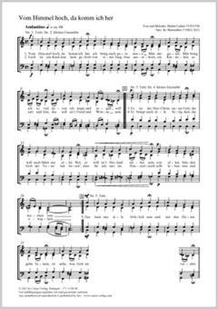 Vom Himmel hoch, da komm ich her Download